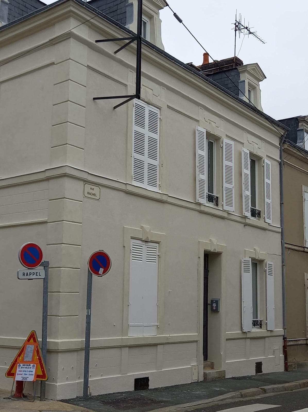 Après — Enduit patrimoine tuffeau